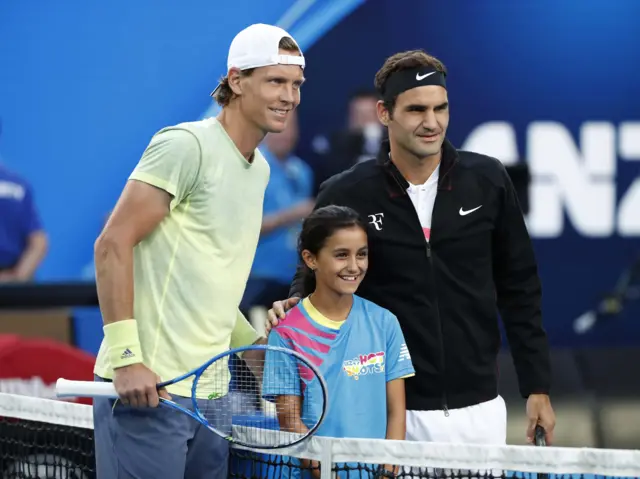 Federer and Berdych