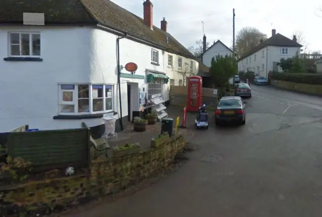 Kentisbeare post office in Devon