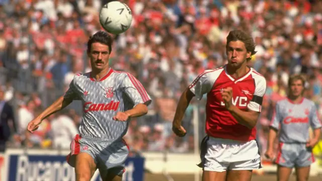 Tony Adams and Ian Rush