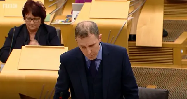 Justice Secretary Michael Matheson