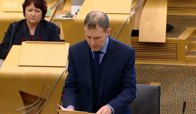 Justice Secretary Michael Matheson