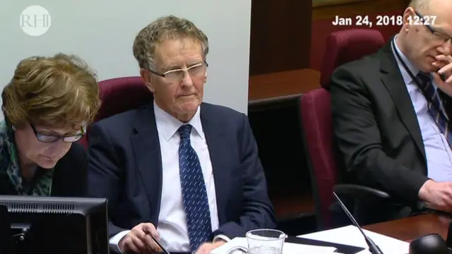 Inquiry chair Sir Patrick Coghlin