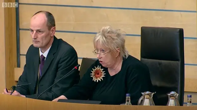 Deputy Presiding Officer Christine Grahame