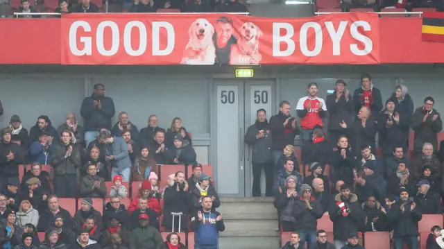 Alexis Banner at the Emirates