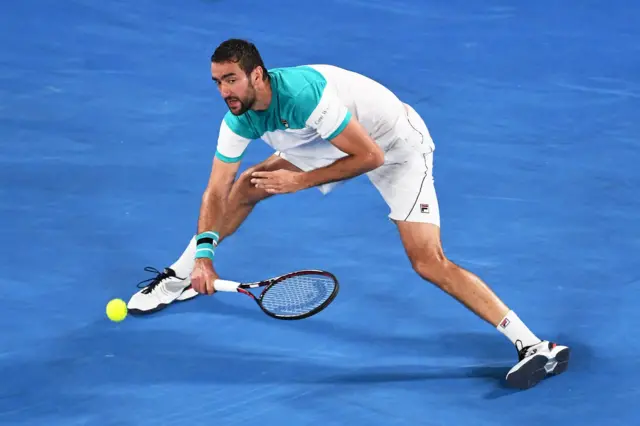 Marin Cilic of Croatia