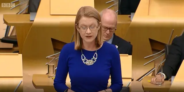 Further and Higher Education Minister Shirley-Anne Somerville