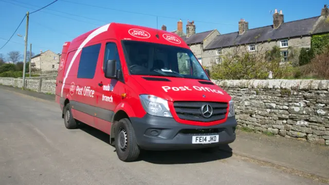 Mobile Post Office vehicle