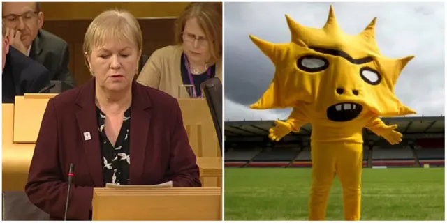 Johann Lamont and Kingsley