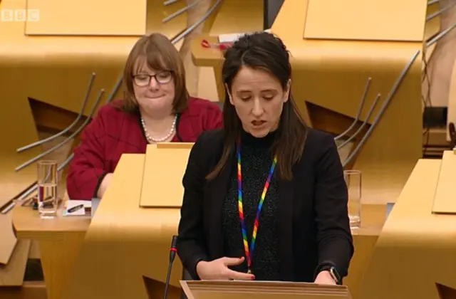 SNP MSP Mairi Gogueon