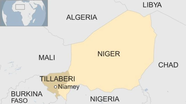 Niger map