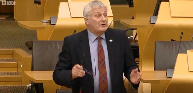 Scottish Green MSP John Finnie