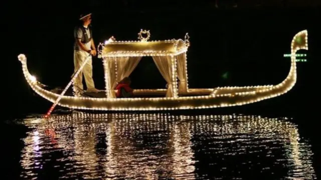 Gondola on the river