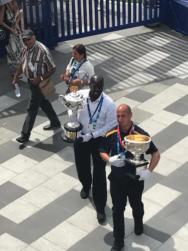 Australian Open trophies