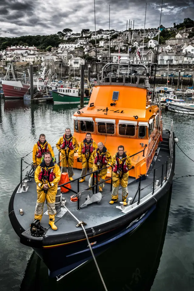 Patch Harvey and the rest of his crew