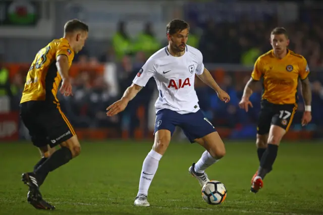 Fernando Llorente of Spurs