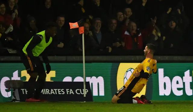 Armond scores for Newport County