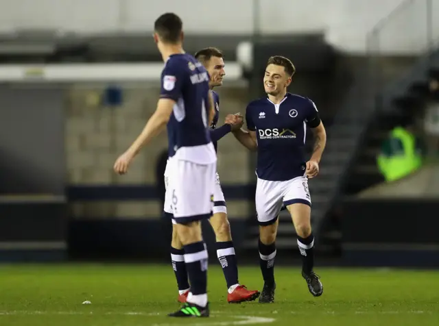 Ben Thompson scores for Millwall