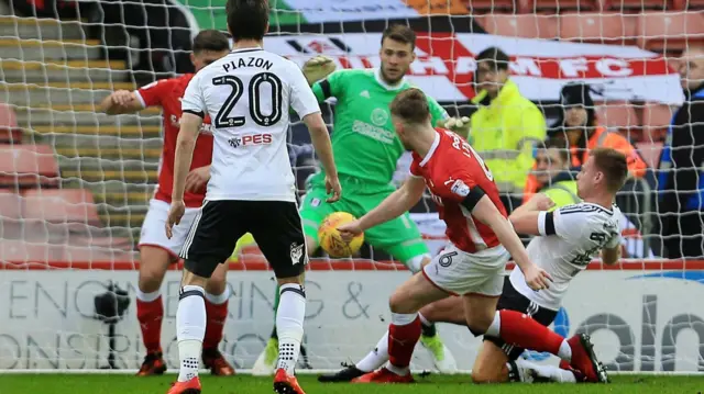 Barnsley score against Fulham