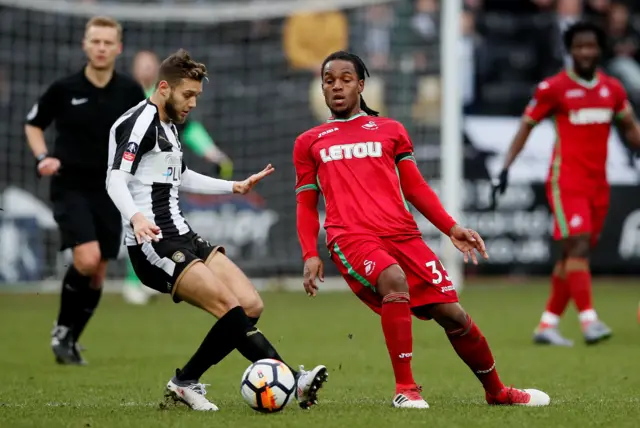 Renato Sanchez of Swansea