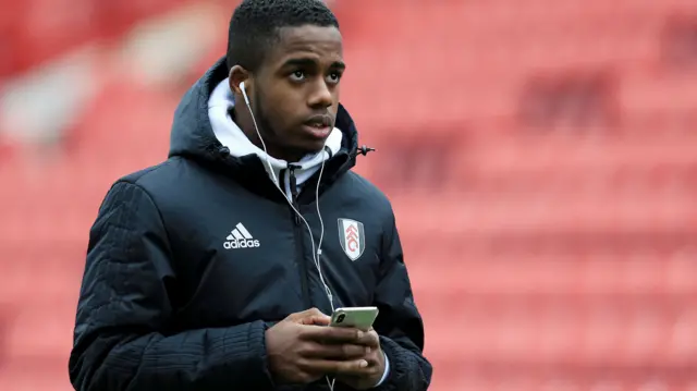 Fulham full-back Ryan Sessegnon