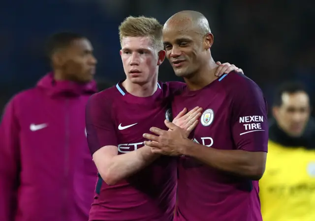 Manchester City celebrate