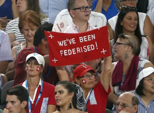 Federer fans