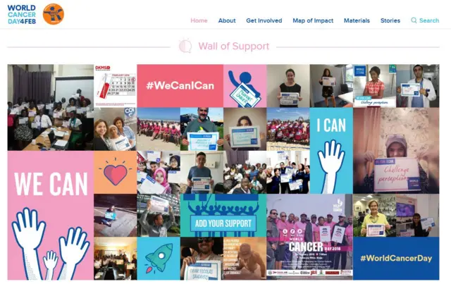 World Cancer Day website