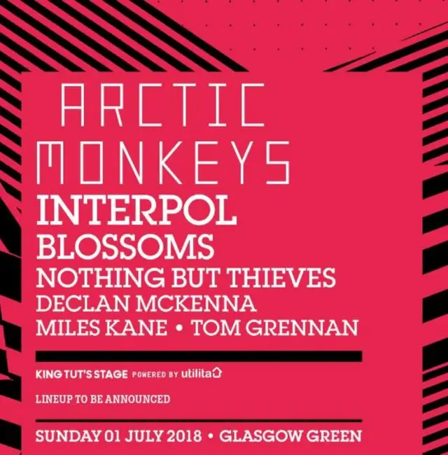 TRNSMT festival poster