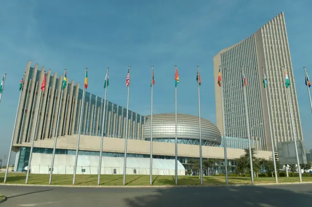 African Union (AU) headquarters in Addis Ababa