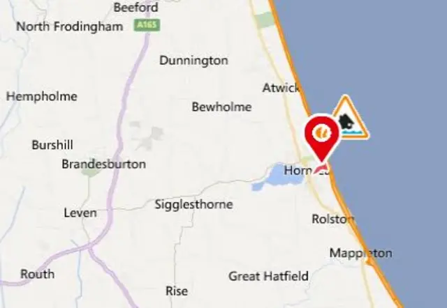 Hornsea Flood Warning