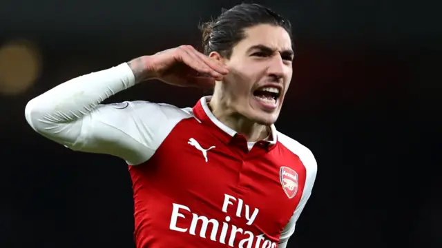 Arsenal's Hector Bellerin