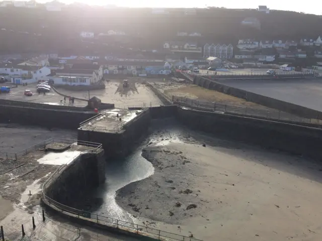 Portreath harbour