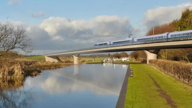 HS2 artist impression