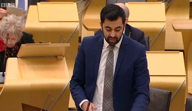 Transport Minister Humza Yousaf