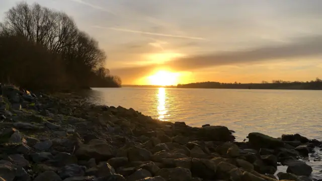 Sunrise at Rutland Water