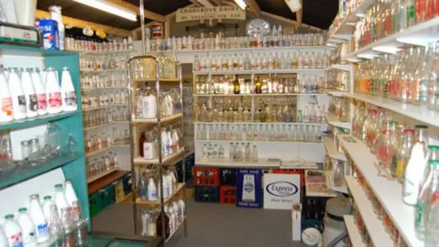 Milk bottle museum