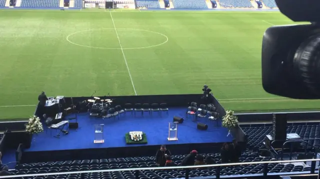 Stadium stage