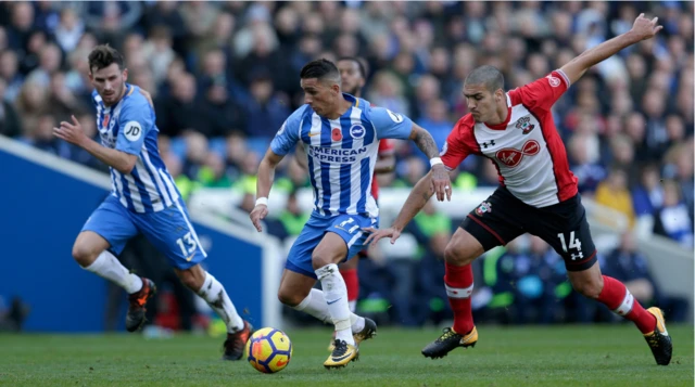 Brighton v Southampton