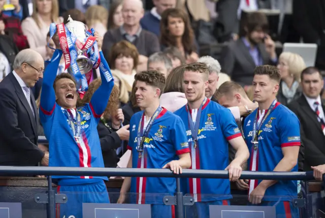 Inverness Caley Thistle have great recent Scottish Cup memories, having lifted the trophy in 2015