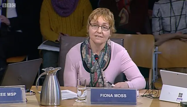 Fiona Moss of the Glasgow City Health and Social Care Partnership