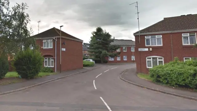 Bins in two blocks of flats were set alight in Coleman Close