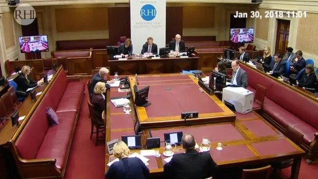 Wide shot of the senate chamber