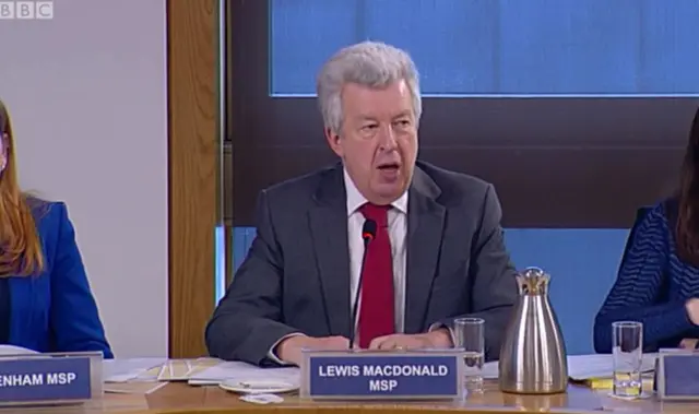 Labour MSP Lewis Macdonald