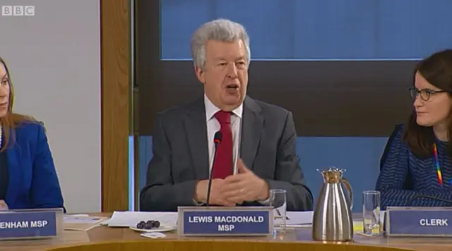 Labour MSP Lewis Macdonald