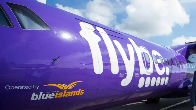 Flybe airplane