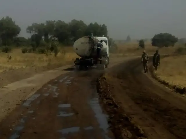 Road construction