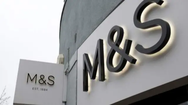 M&S sign