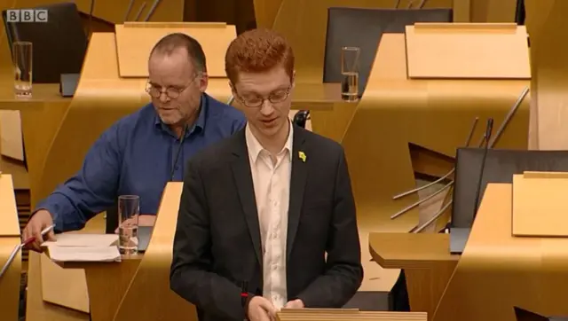 Green MSP Ross Greer