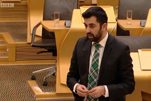 Transport Secretary Humza Yousaf