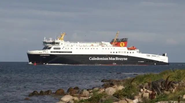 Island services form part of the Clyde and Hebrides ferries network operated by CalMac